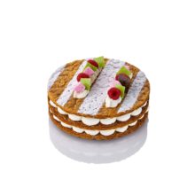 Mille-feuille framboise chantilly